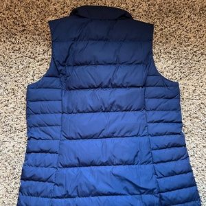 Lands' End Women's Puffer Down Vest, Deep Sea Navy